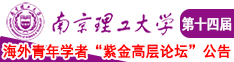 免费看抄骚逼逼南京理工大学第十四届海外青年学者紫金论坛诚邀海内外英才！