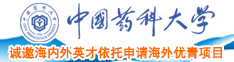 gansaobi影院中国药科大学诚邀海内外英才依托申请海外优青项目